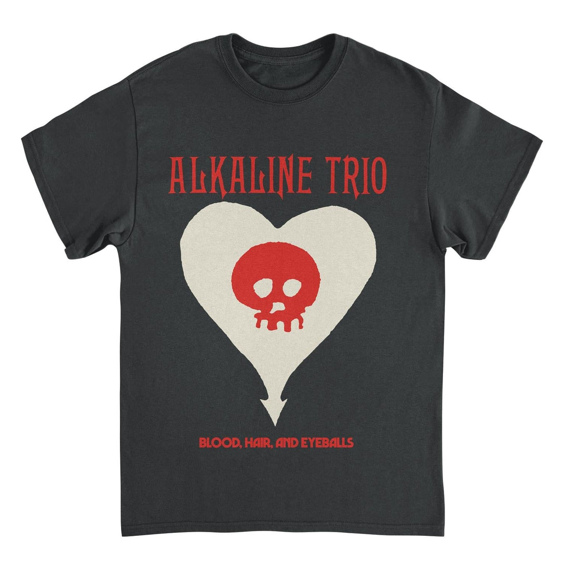 Alkaline Trio Heartskull Black T-Shirt