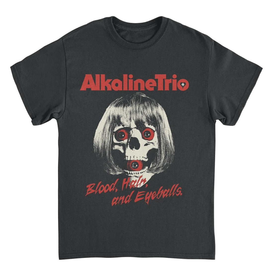 Alkaline Trio Skelly Eyes Black T-Shirt