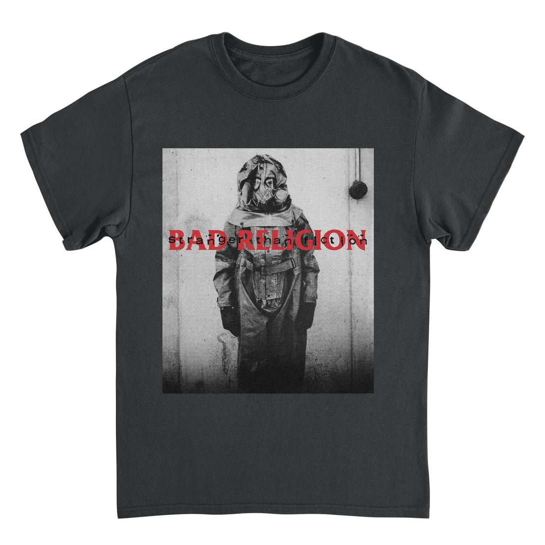 Bad Religion Hazmat Stranger Than Fiction Black T-Shirt