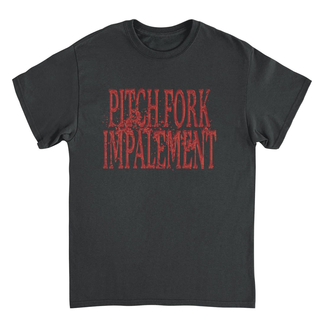 Cannibal Corpse Pitchfork Impalement Back Txt Black T-Shirt