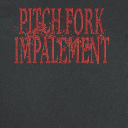 Cannibal Corpse Pitchfork Impalement Back Txt Black T-Shirt