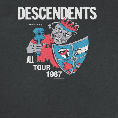 Descendents All Tour 87 Black T-Shirt