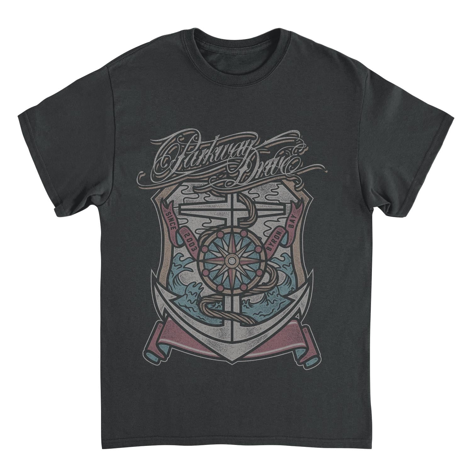 Parkway Drive Byron Bay 2003 Black T-Shirt