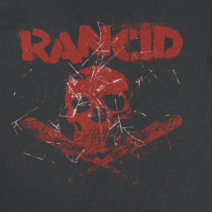 Rancid Bats Red Ink Black T-Shirt