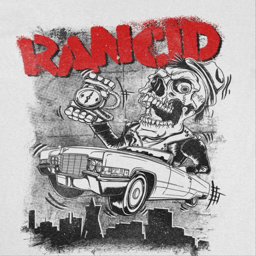 Rancid Cadillac White T-Shirt