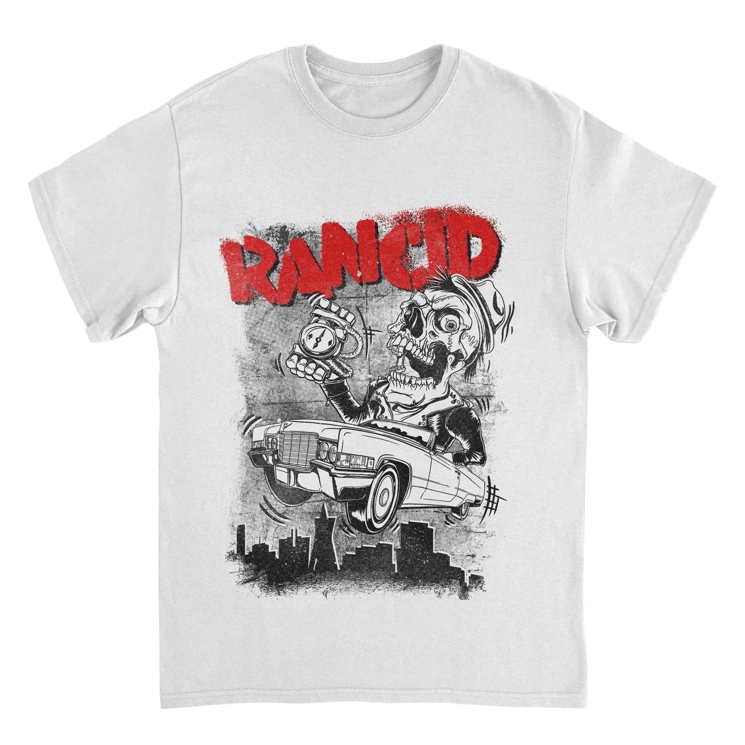 Rancid Cadillac White T-Shirt