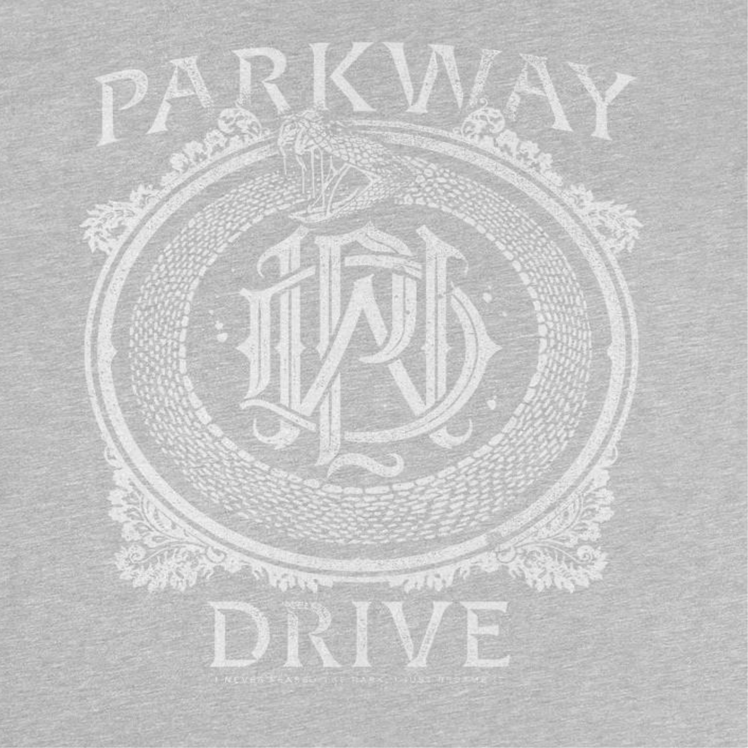 Parkway Drive Snake Monogram Lt Sport Grey T-Shirt