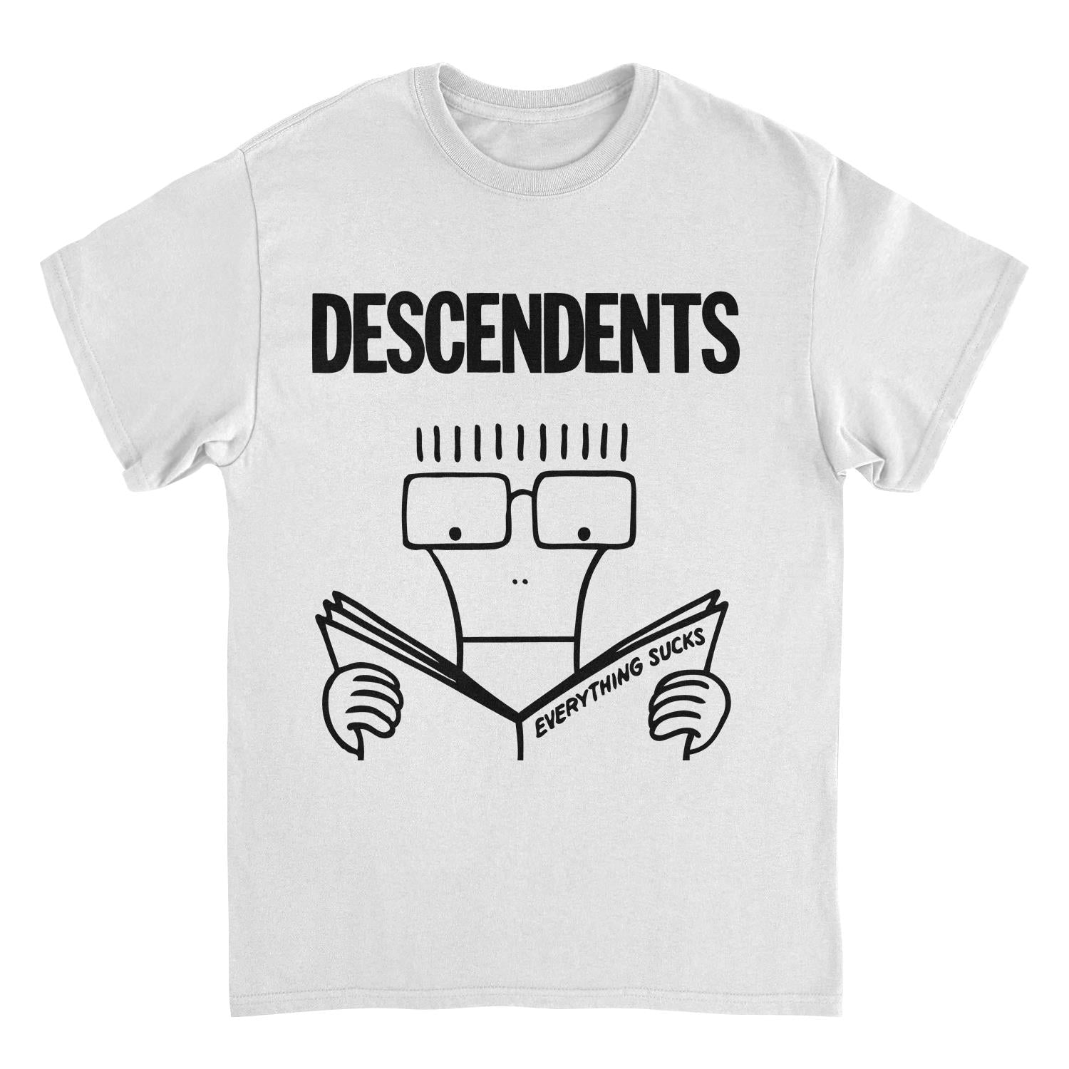 Descendents Everything Sucks White T-Shirt