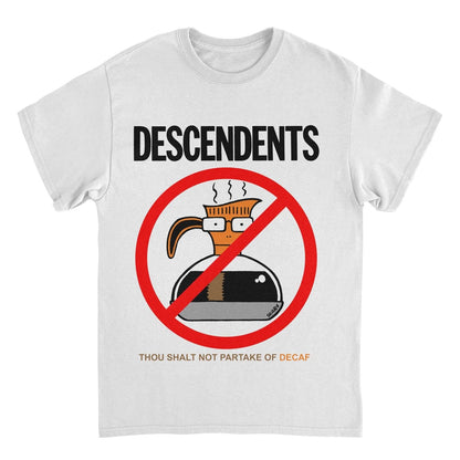 Descendents Decaf White T-Shirt