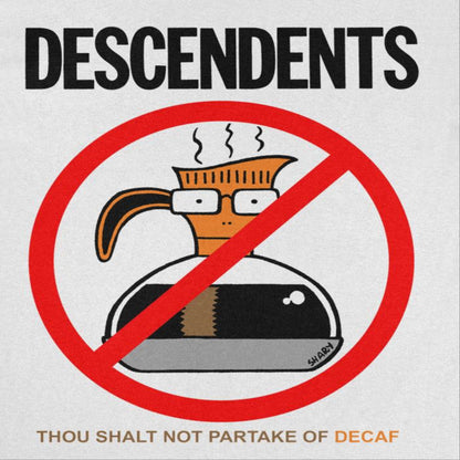 Descendents Decaf White T-Shirt