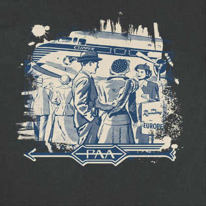 Pan Am the Rainbow Europe Black T-Shirt