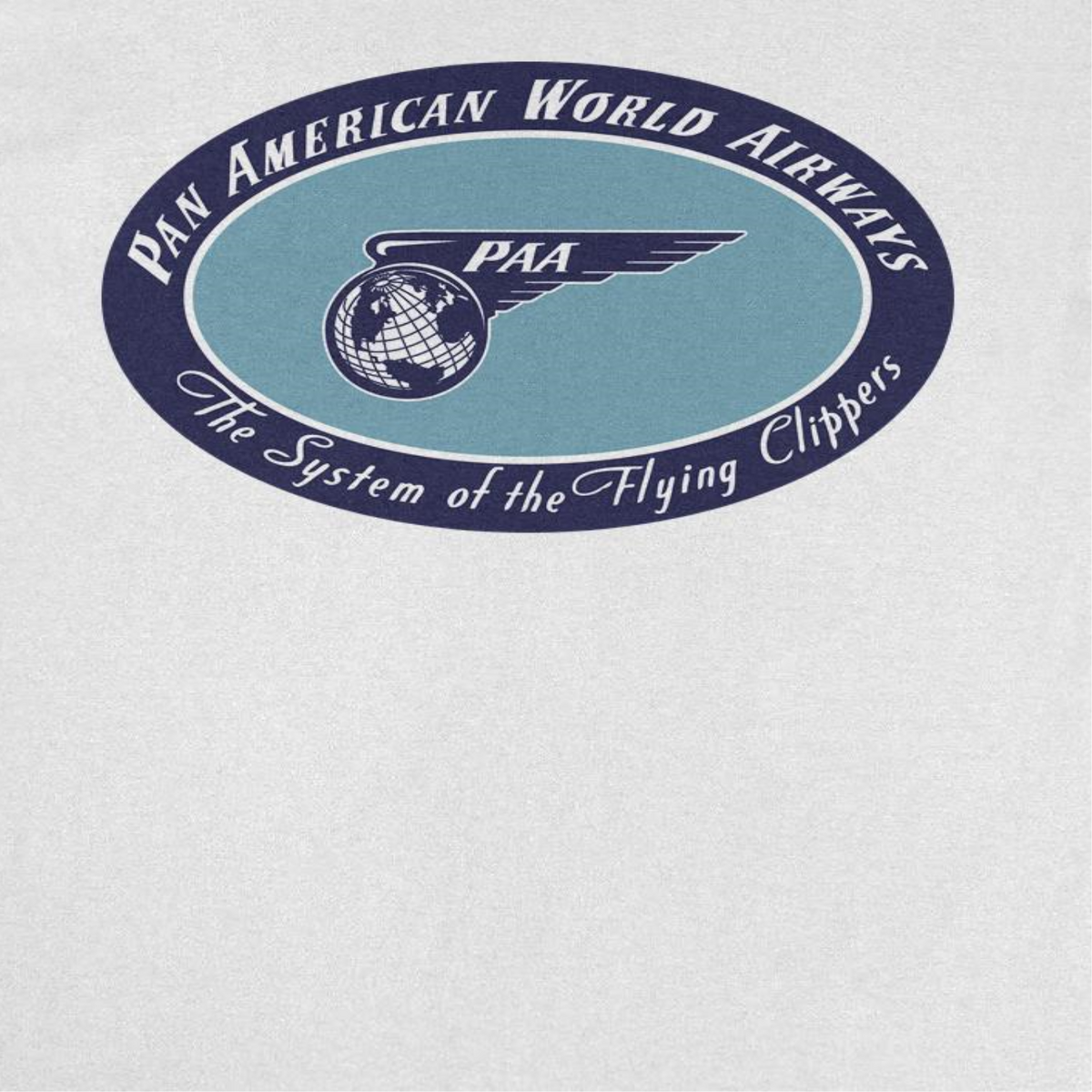Pan Am the System of the Flying Clippers White T-Shirt