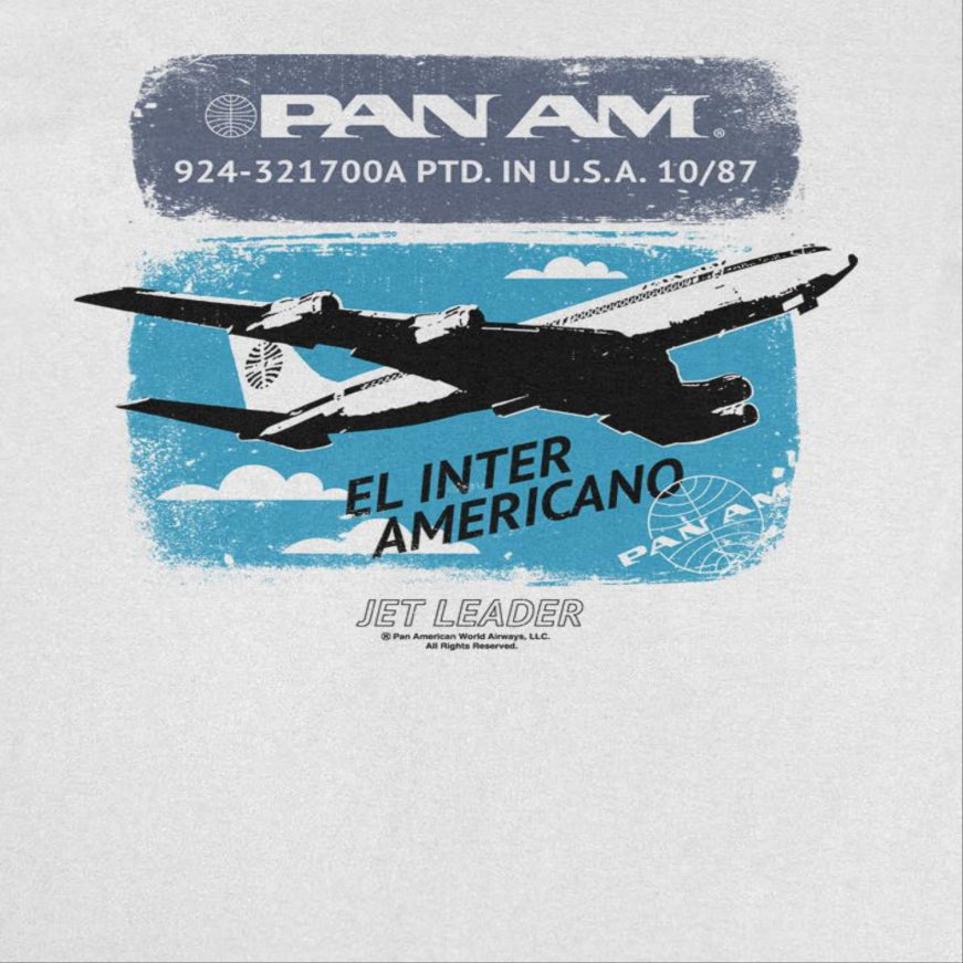 Pan Am El Inter Americano White T-Shirt