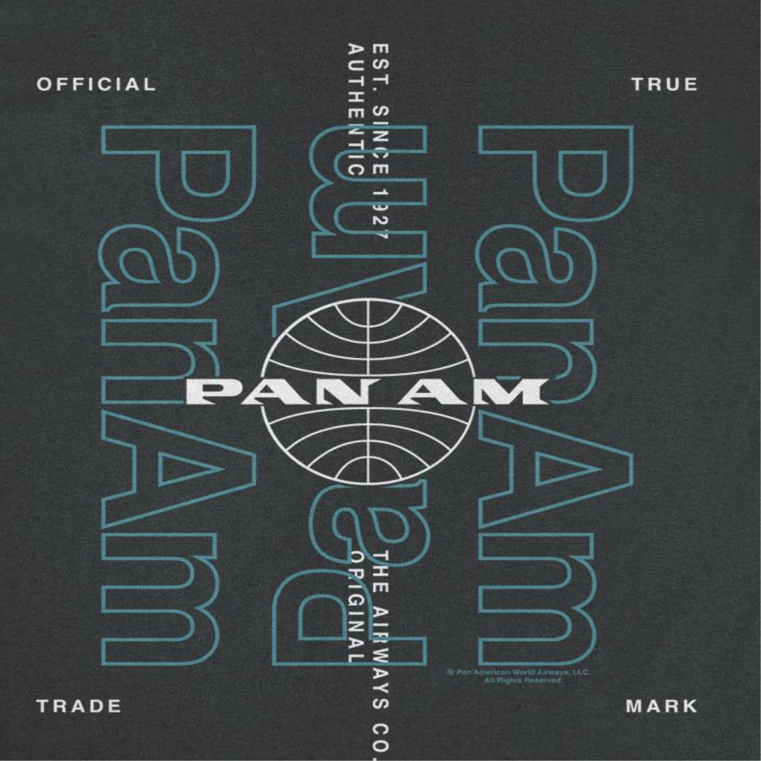 Pan Am Original Airways Co Black T-Shirt