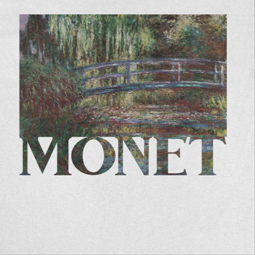 Classic Paintings Monet Water Lily Pond White T-Shirt