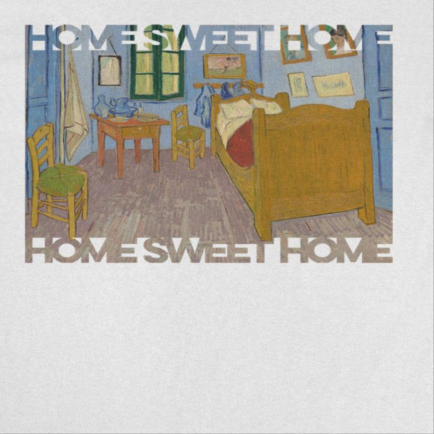 Classic Paintings Home Sweet Home Van Gogh White T-Shirt
