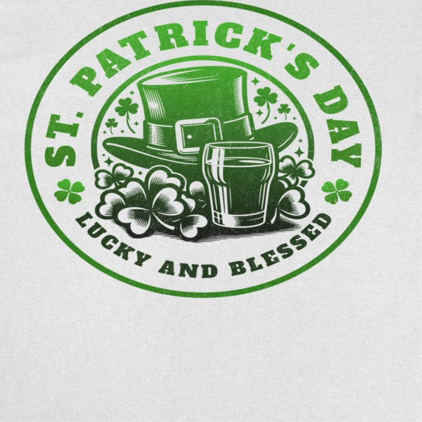 St. Patricks Day Lucky and Blessed T-Shirt