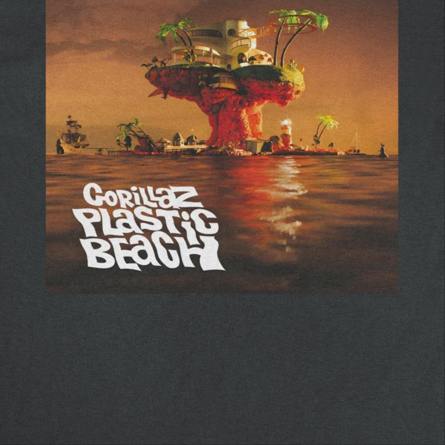 GORILLAZ Plastic Beach Artwork T-Shirt