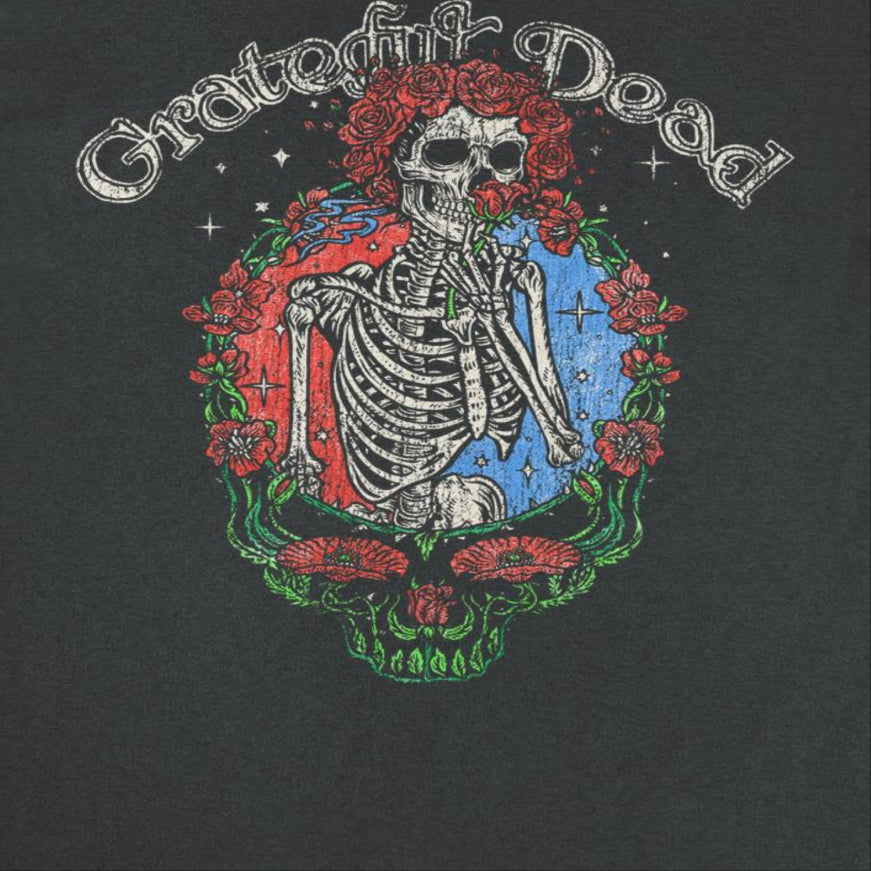 Grateful Dead Floral Stealie T-Shirt