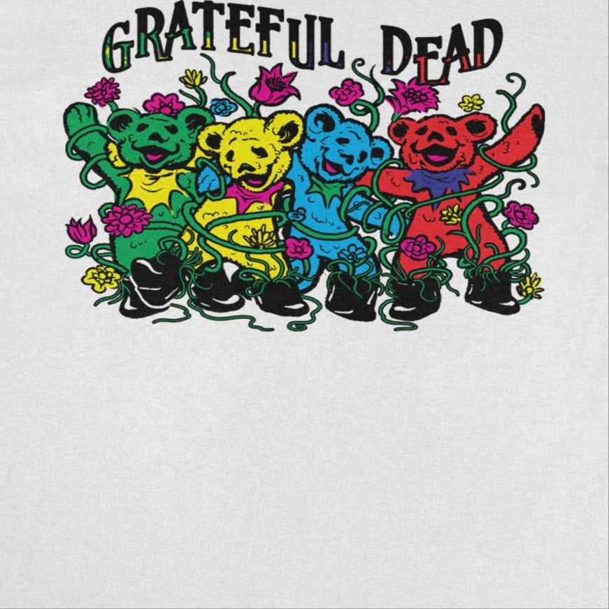 Grateful Dead Garden Boot Bears T-Shirt