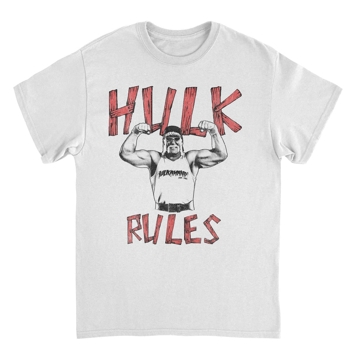 WWE Hulk Hogan White T-Shirt