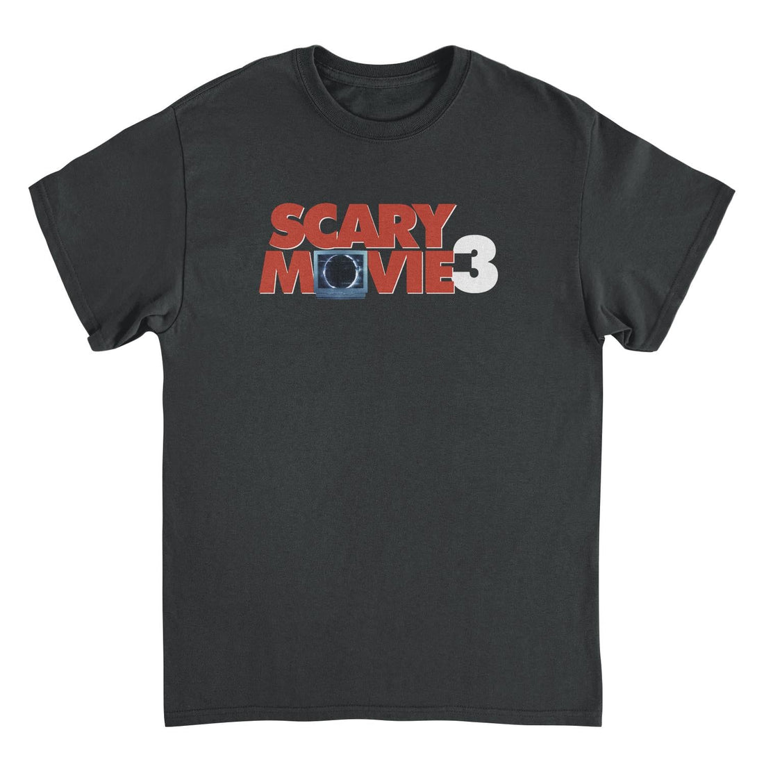 Scary Movie 3 Logo Black T-Shirt