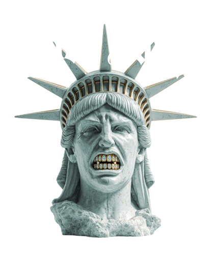 Zoo York ZoStatue of Liberty Gold Grill Smile T-Shirt