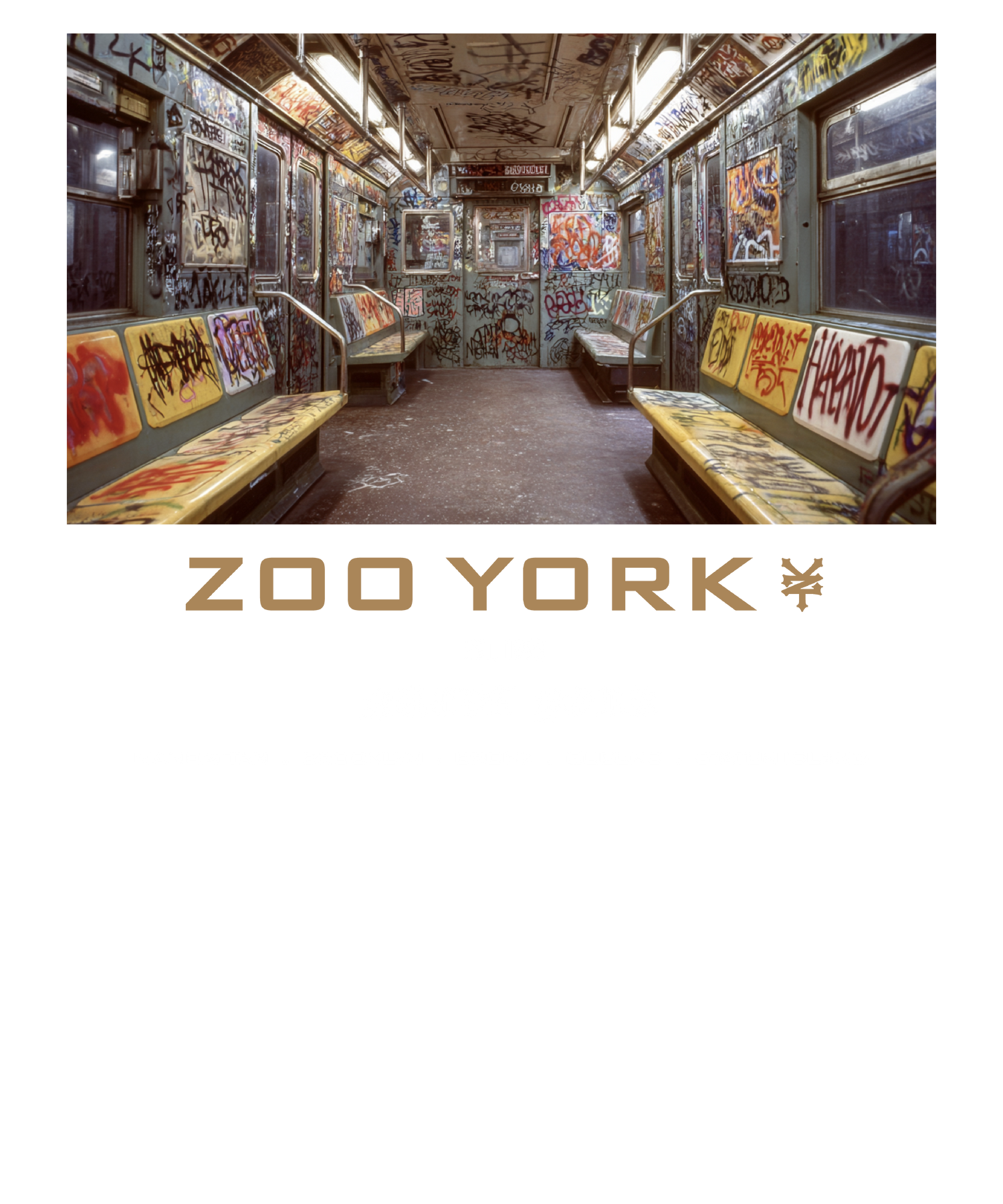 Zoo York Nueva York Vintage Subway Panel T-Shirt