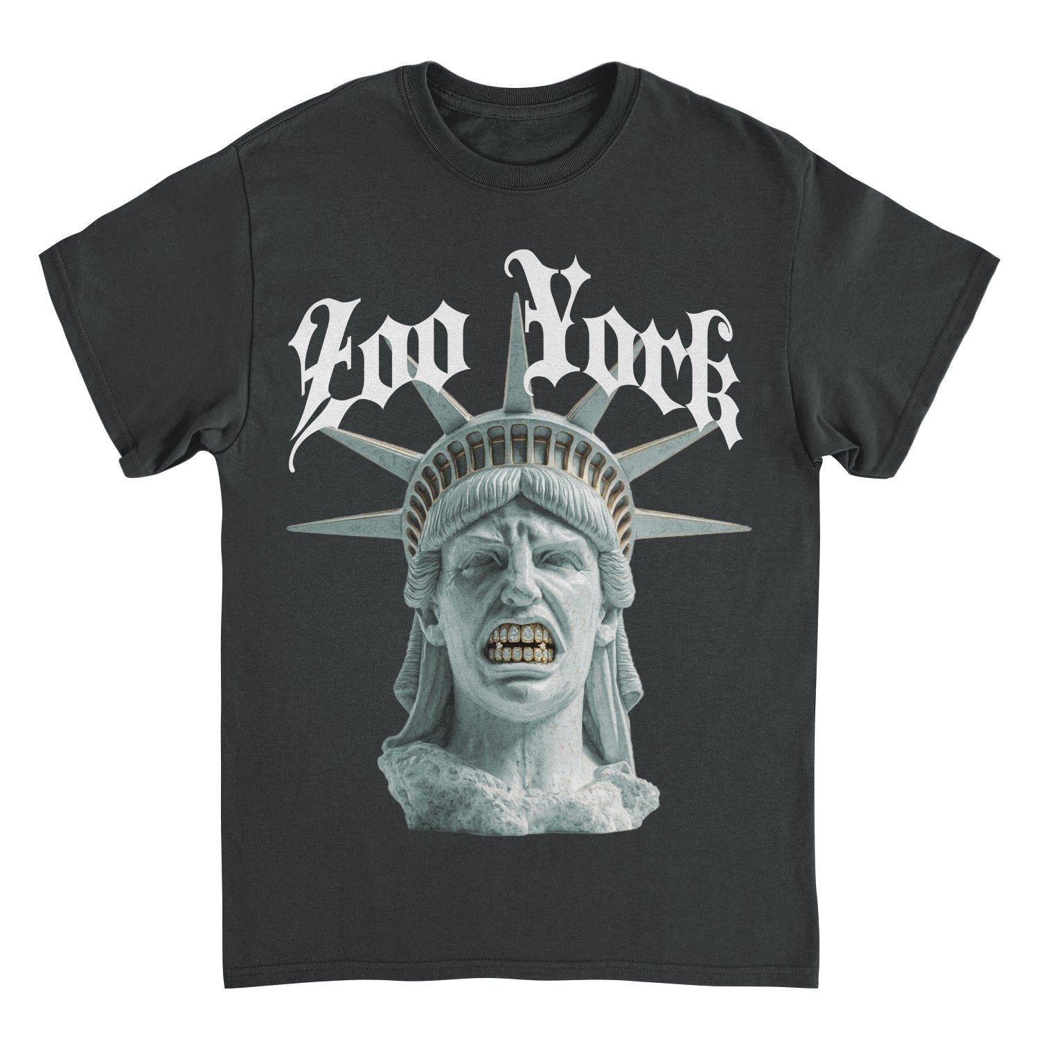 Zoo York ZoStatue of Liberty Gold Grill Smile T-Shirt