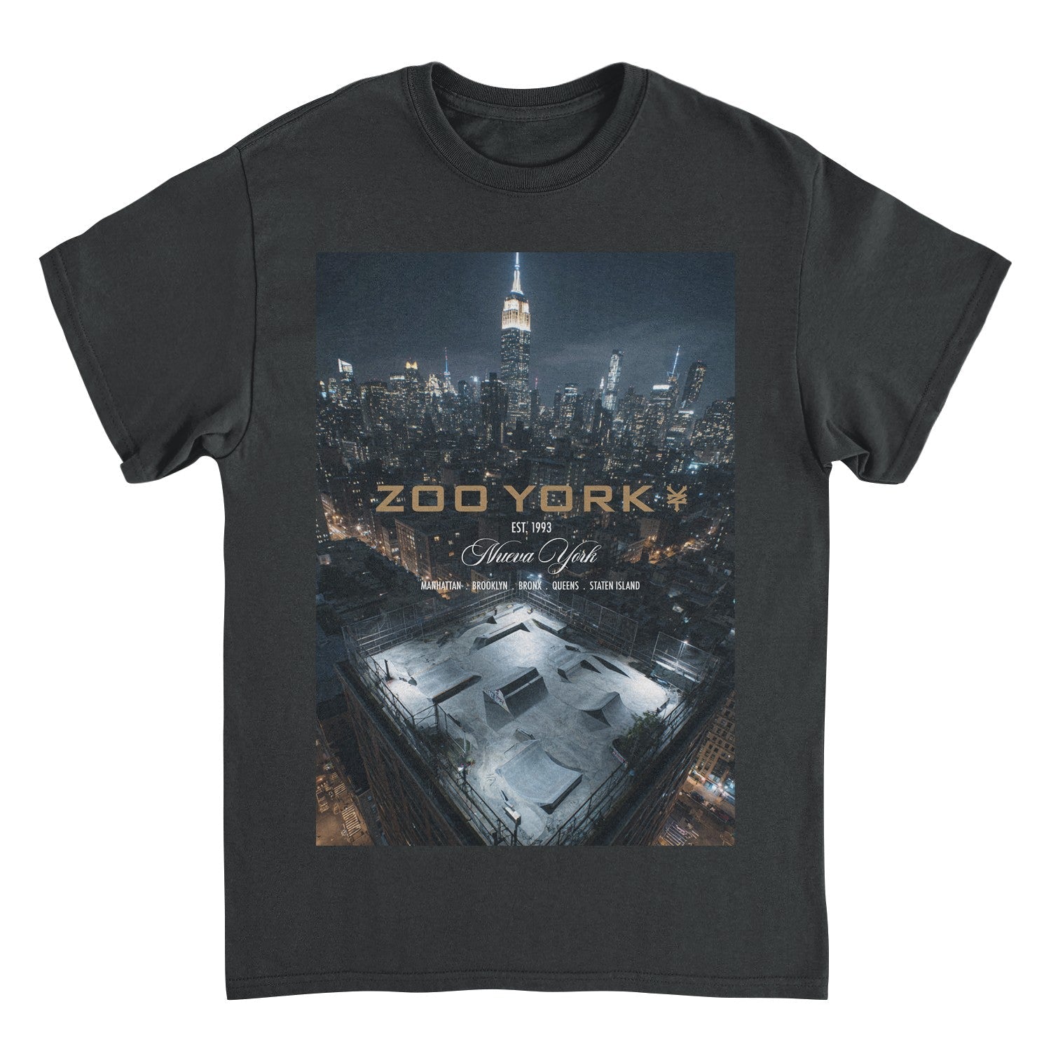 Zoo York Nueva York Bright Lights City Skyline T-Shirt