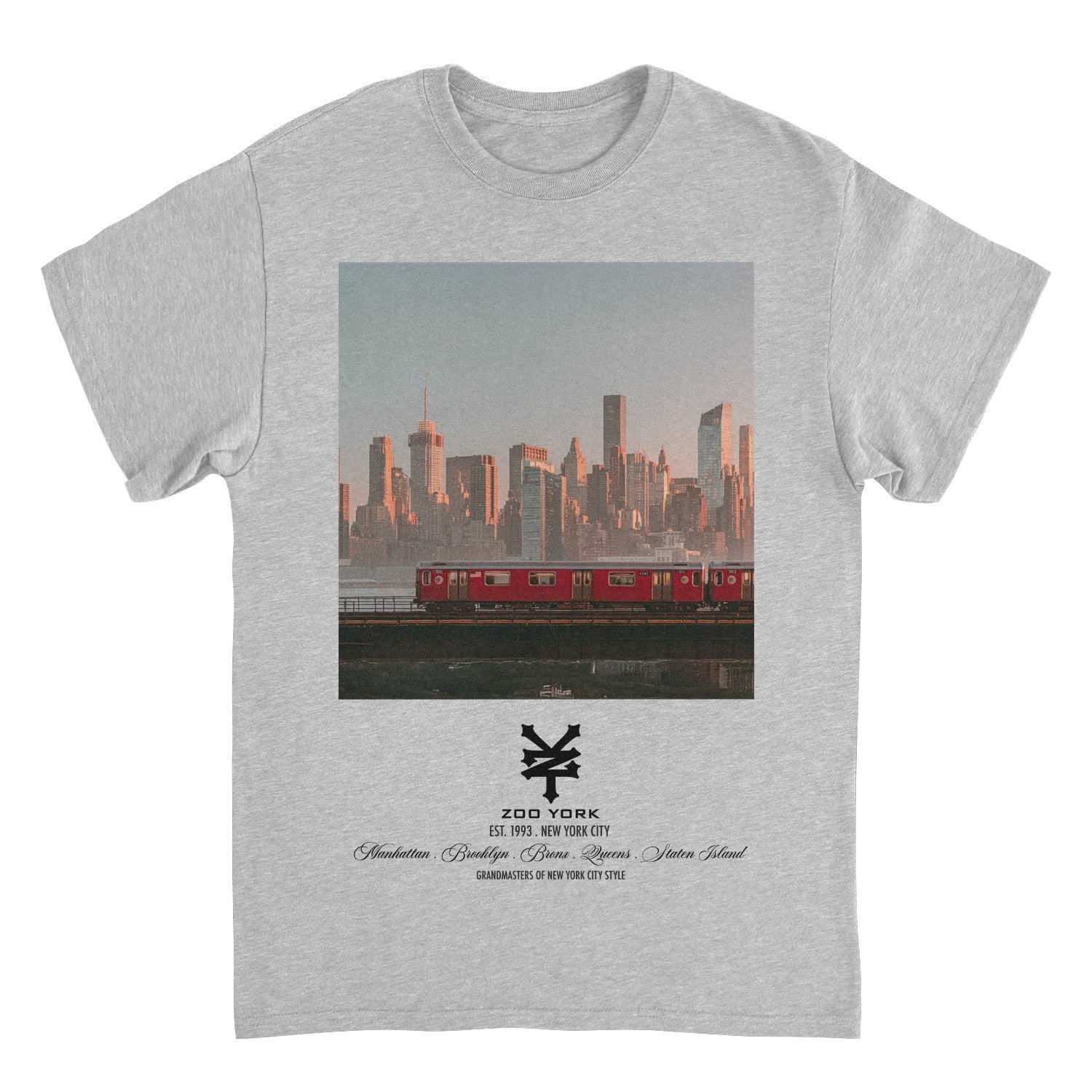Zoo York Subway Skyline Nueva York Classic Panel T-Shirt