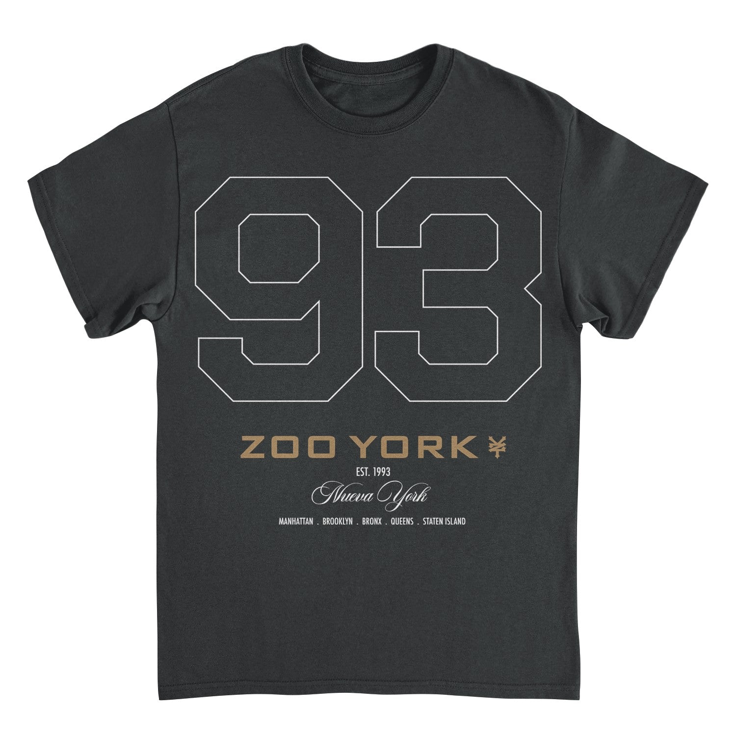 Zoo York 93 Athletic Style Nueva York Logo T-Shirt
