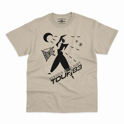 DAVID BOWIE Superb T-Shirt, SERIOUS MOONLIGHT Tour &