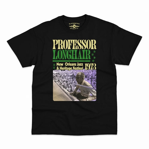 PROFESSOR LONGHAIR Superb T-Shirt, Jazz Fest 1973