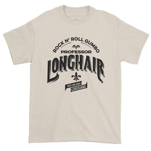 PROFESSOR LONGHAIR Superb T-Shirt, Rock N Roll Gumbo