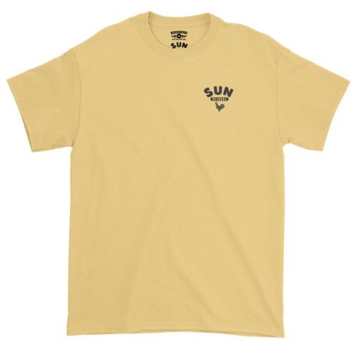 SUN RECORDS Superb T-Shirt, Logo Pocket Yellow
