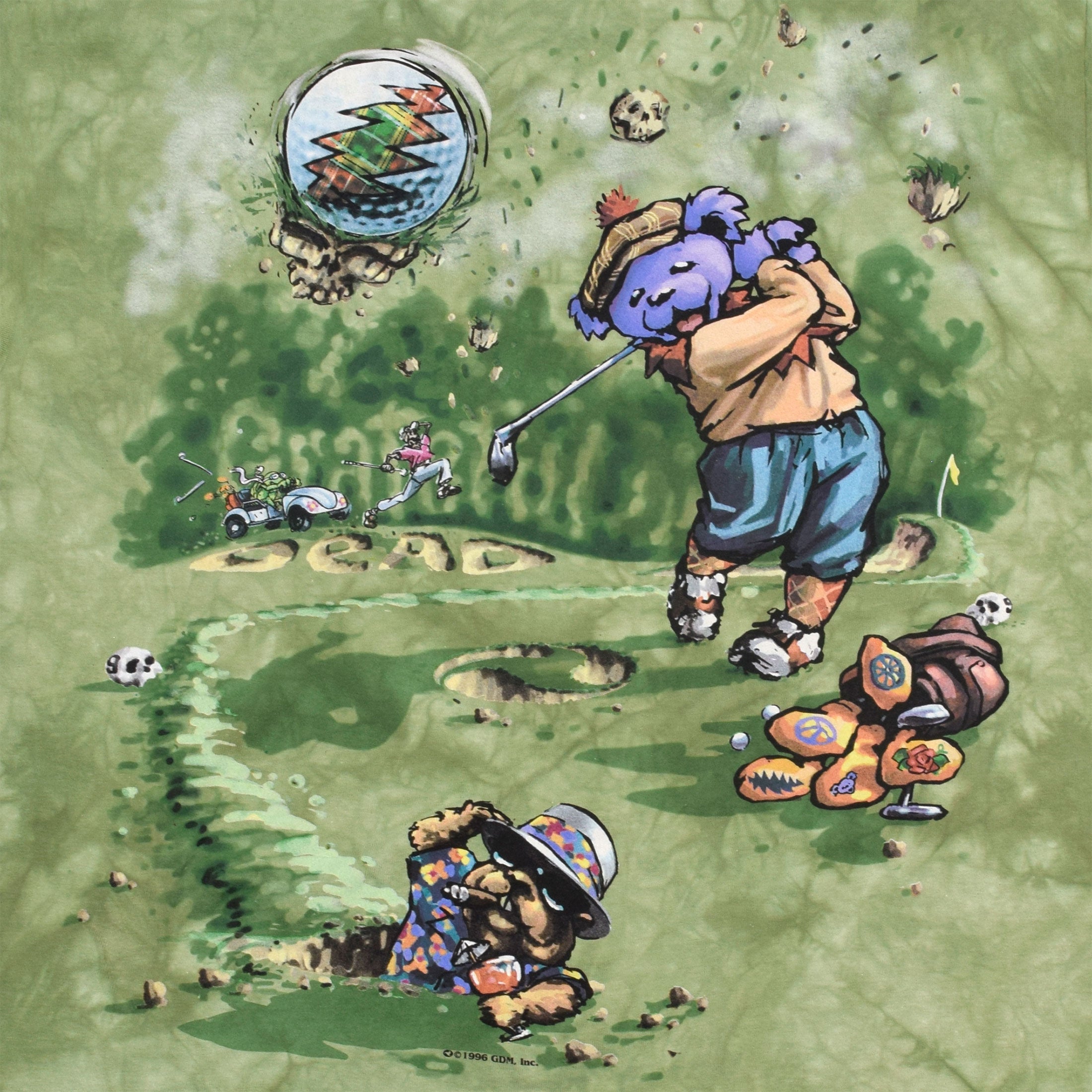 GRATEFUL DEAD T-Shirt, Dead Golf
