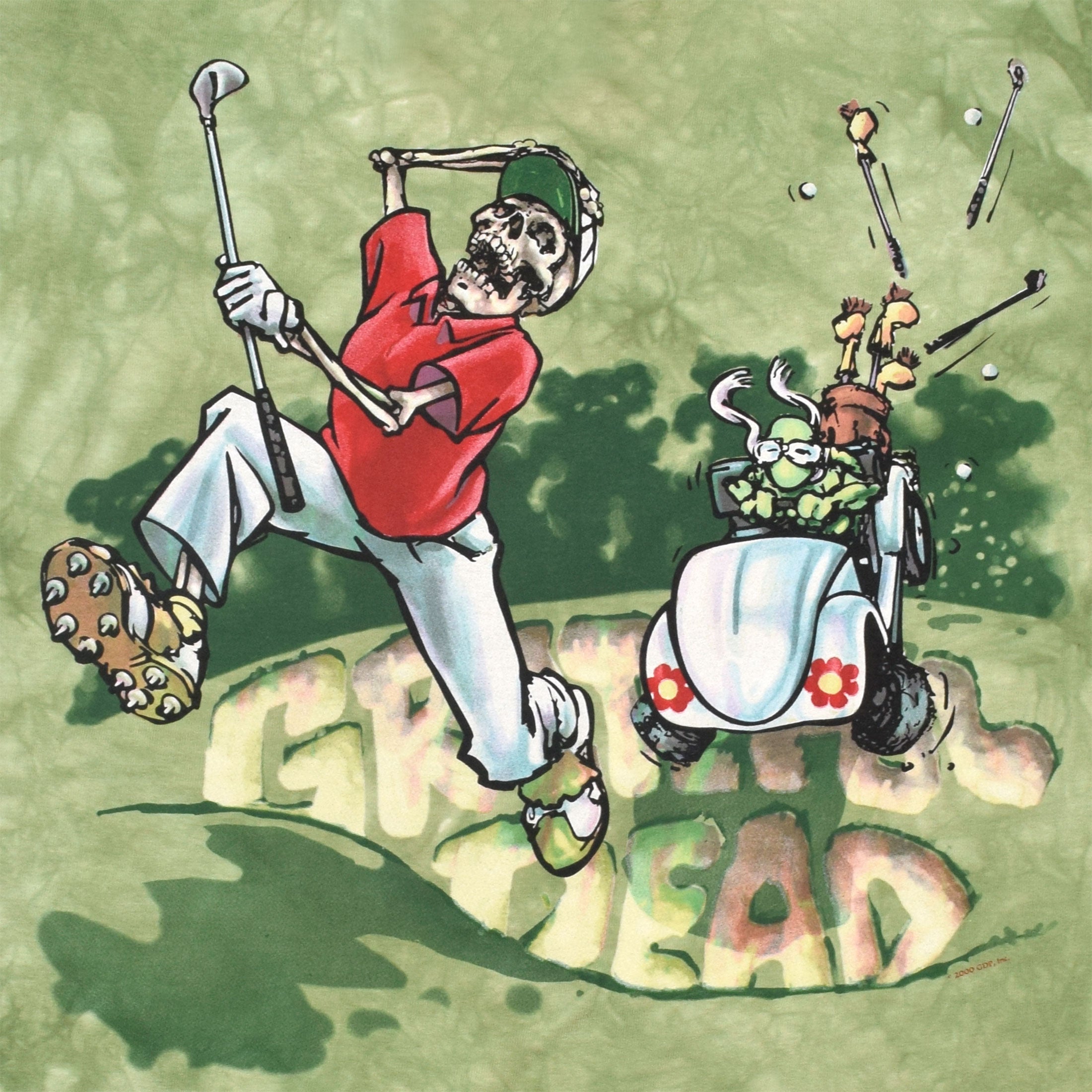 GRATEFUL DEAD T-Shirt, Dead Golf