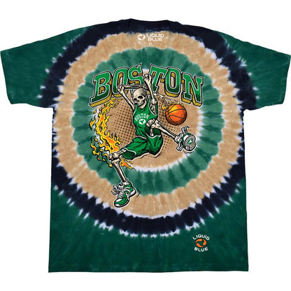 DUNKER BASKETBALL SKELETON T-Shirt, Boston