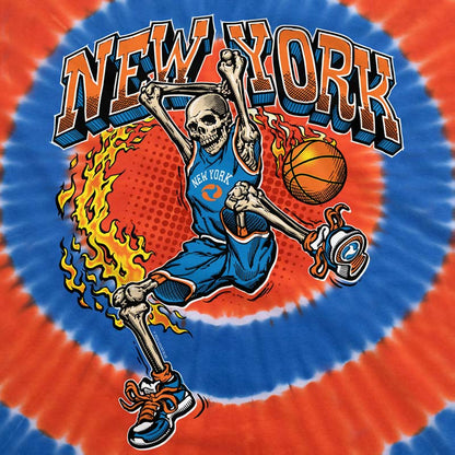 DUNKER BASKETBALL SKELETON T-Shirt, New York