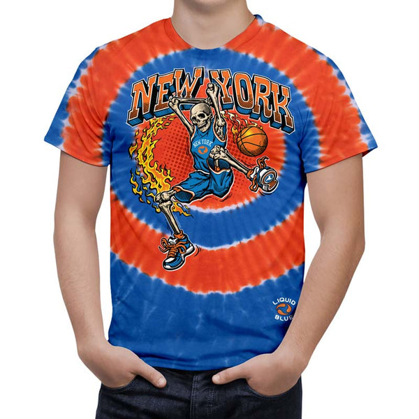 DUNKER BASKETBALL SKELETON T-Shirt, New York