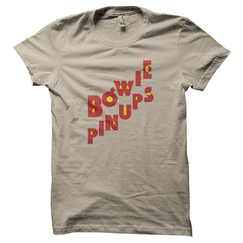DAVID BOWIE Superb T-Shirt, Pinups Logo