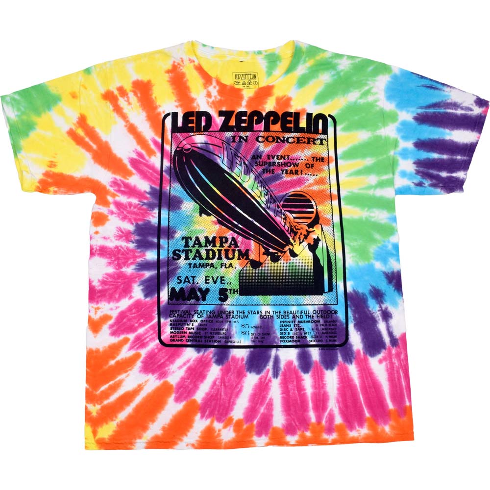 LED ZEPPELIN T-Shirt, Tampa Stadium 1973