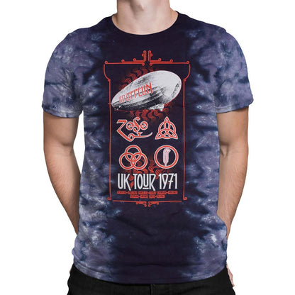 LED ZEPPELIN Superb T-Shirt, UK Tour 71