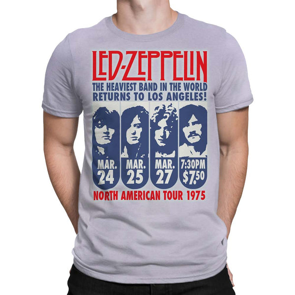 LED ZEPPELIN Superb T-Shirt, LA 1975