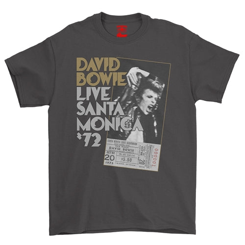 DAVID BOWIE Superb T-Shirt, SANTA MONICA 72