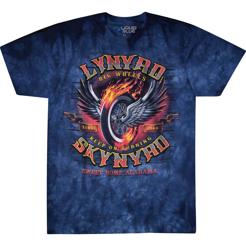 LYNYRD SKYNYRD T-Shirt, Big Wheels