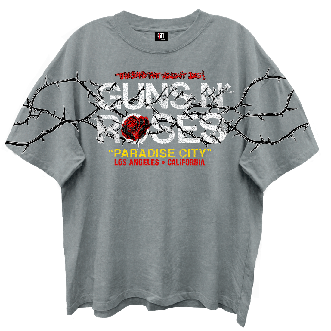 GUNS N ROSES Oversized T-Shirt, PARADISE CITY