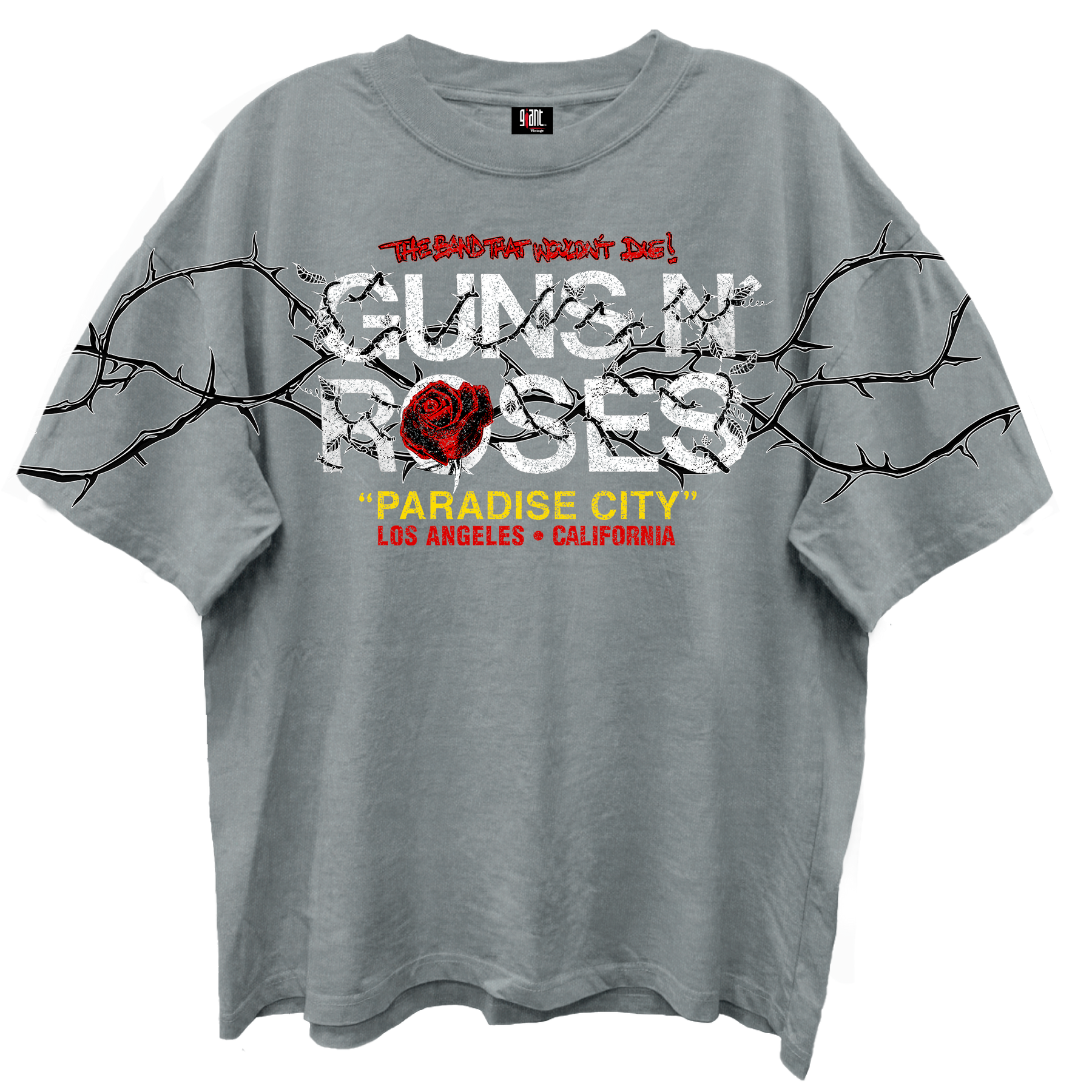 GUNS N ROSES Oversized T-Shirt, PARADISE CITY