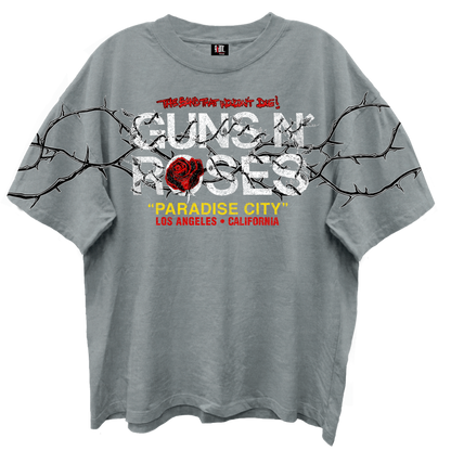 GUNS N ROSES Oversized T-Shirt, PARADISE CITY
